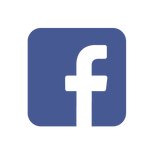 a blue facebook logo